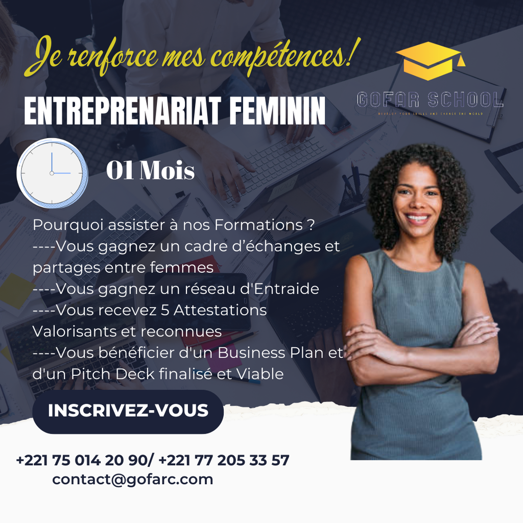 Formation en Entrepreunariat Feminin