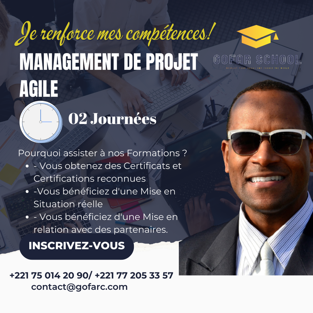 Certificat Management de projet Agile